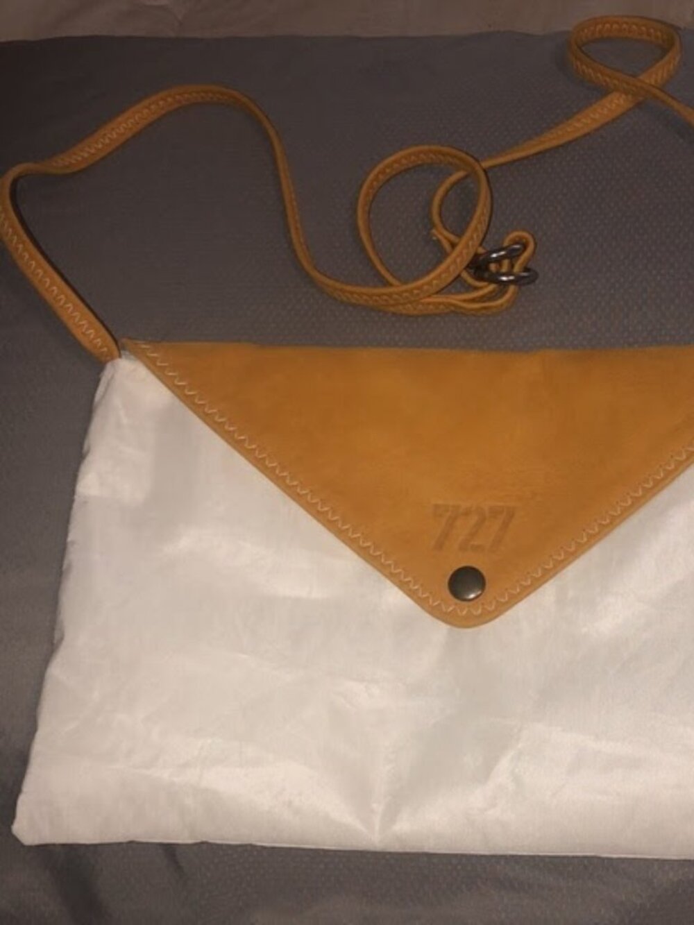 727 Sailbag France Recycled Sail Crossbody Travel Pouch Nautical
